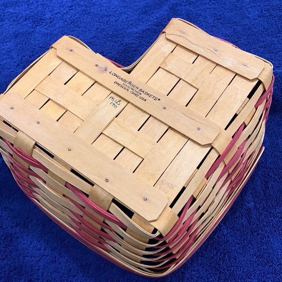 Longaberger 1999 Love Treasures basket set. - Picture 3 of 11